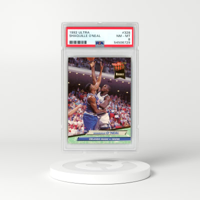 1992 Ultra #328 Shaquille O'Neal (PSA 8 NM-MT)